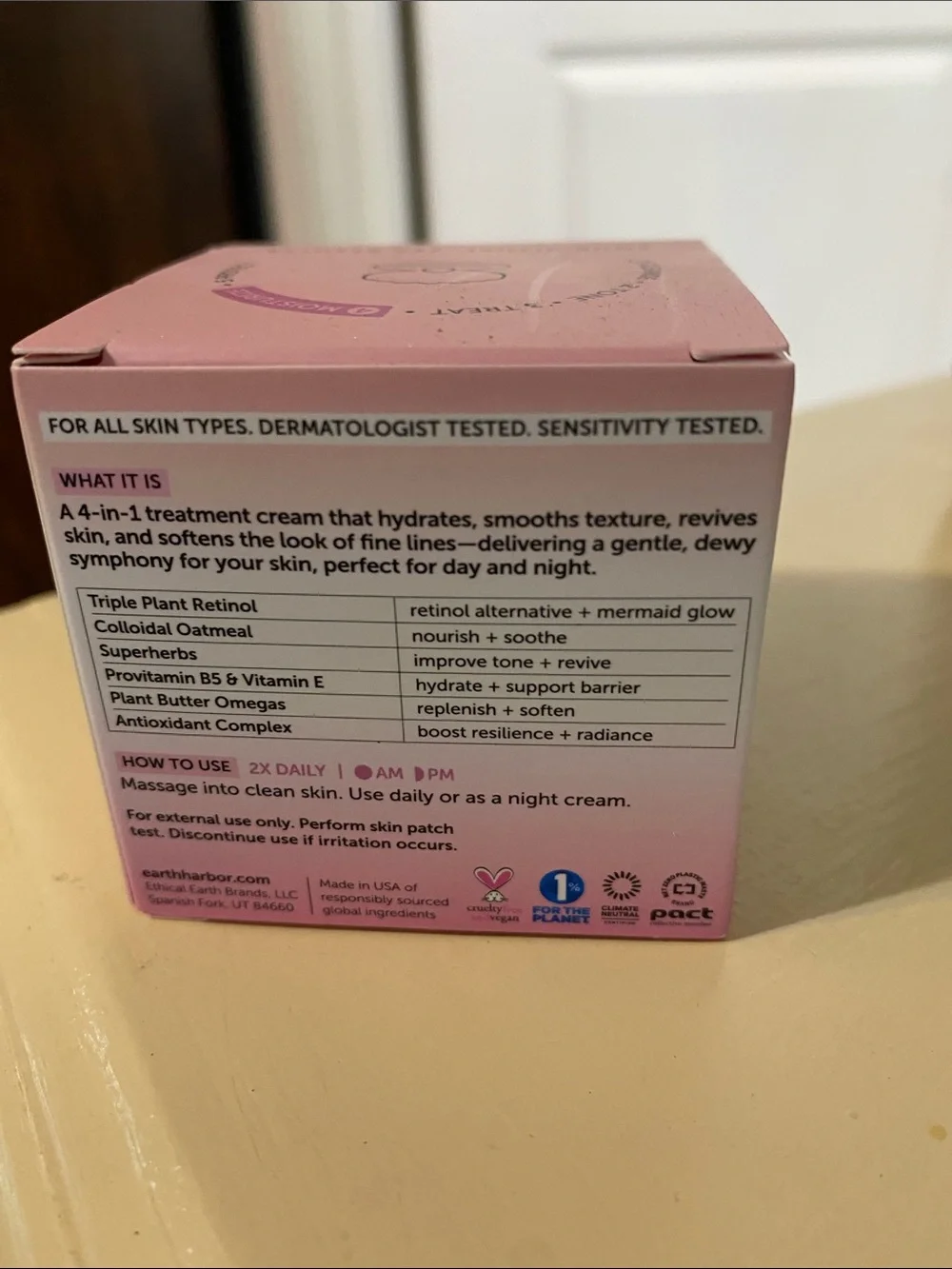 Siren Silk Bio-Retinol Hydration Cream - Pink